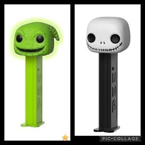 Funko Pop! PEZ - 25th Nightmare Before Christmas Jack and Oogie -  2018
